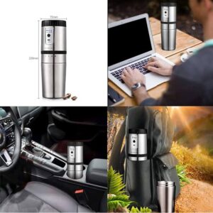 قهوه ساز و آسیاب و ماگ پرتابل لپرسو lepresso portable mug , grinder  and coffee maker 250ml